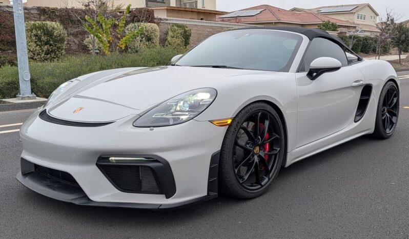 
								Porsche 718 Spyder 2020 full									